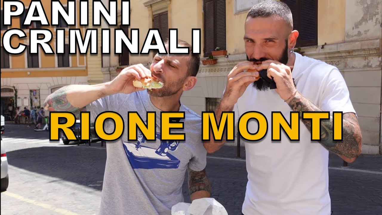 Panini criminali Rione MONTI