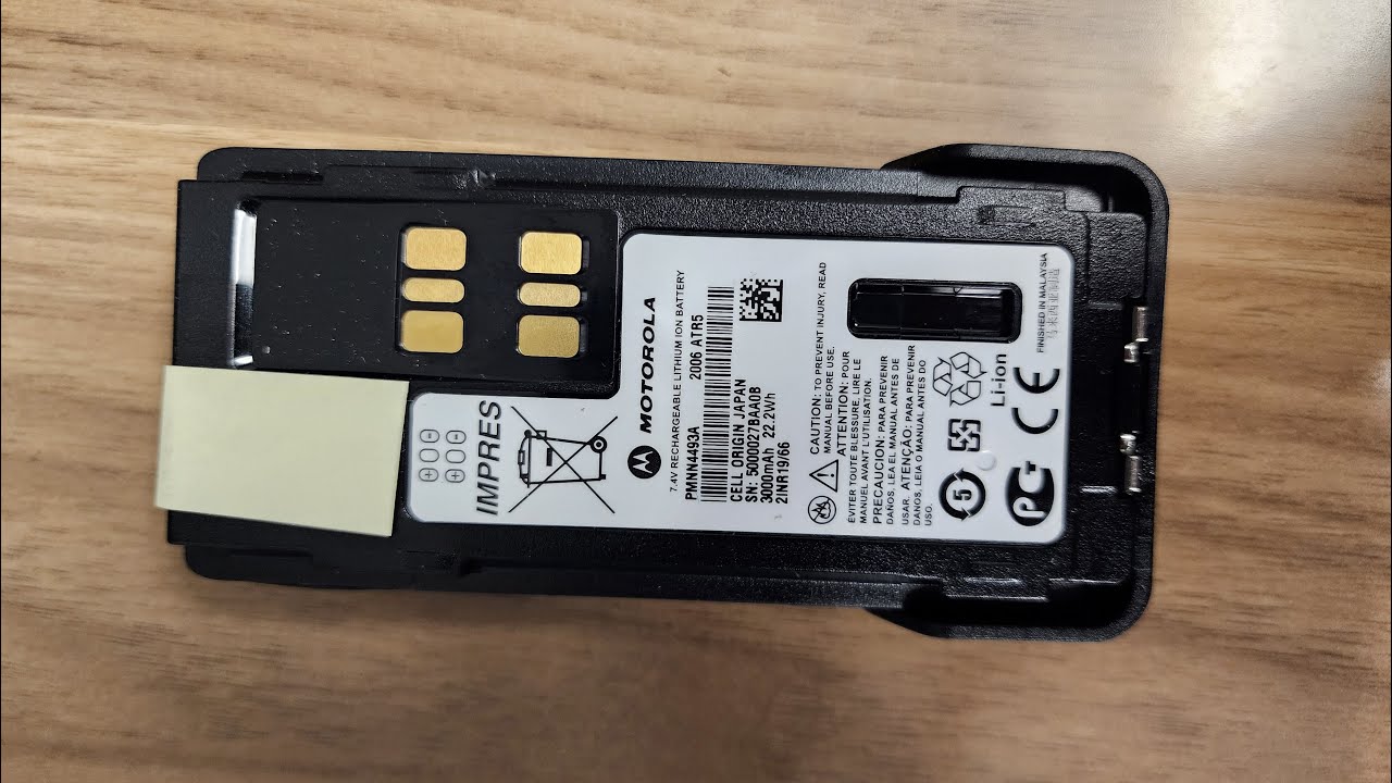 Impres Battery Flashing Red Light Fix