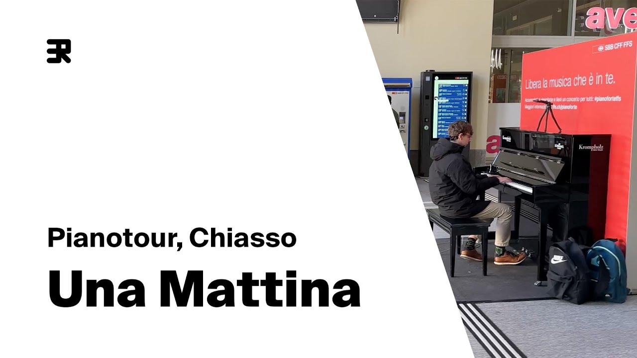 Una Mattina – Ludovico Einaudi | Pianotour, Chiasso