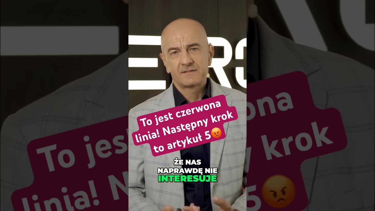 👉 Generał Andrzejczak ostrzega: To czerwona linia! Polska musi reagować stanowczo