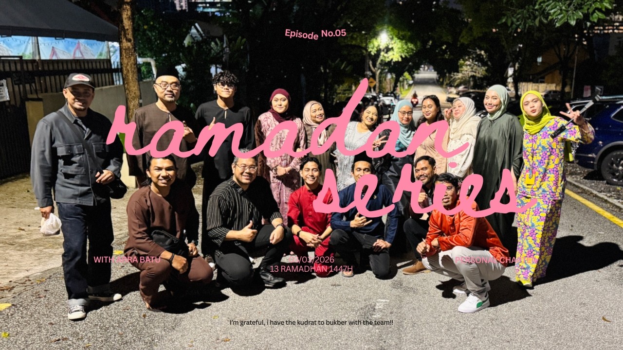 Intern-Log Ep.23 - iftar @ lubuk  bangku with  INK Team