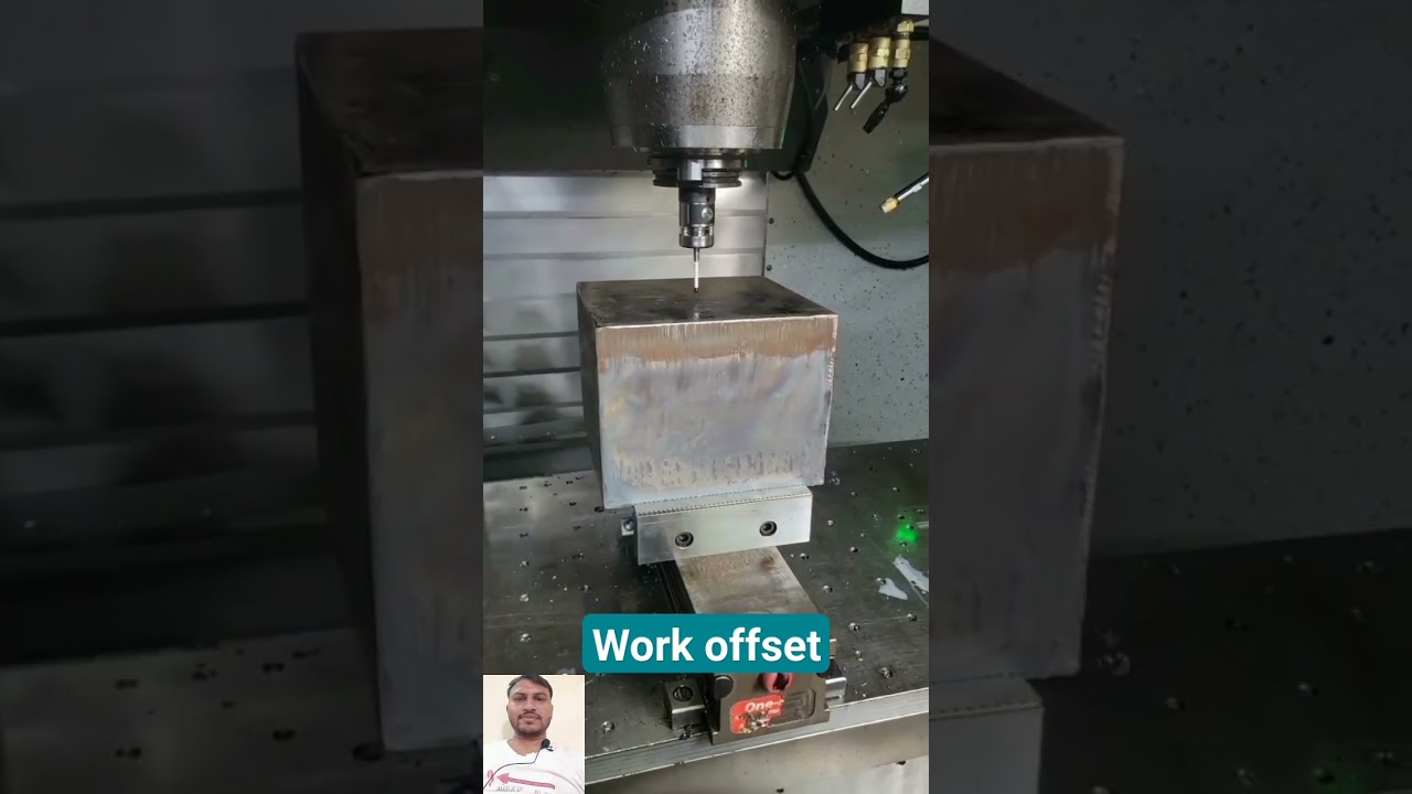 x y work offset taking with probe modern technology#shortvideo #reactionvideo #shorts