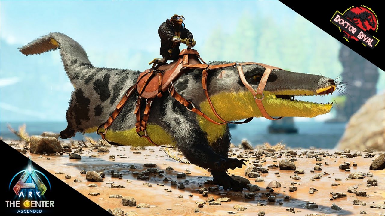 I tamed a Prehistoric Whale The GANDAKASIA || Ark The Center Ascended