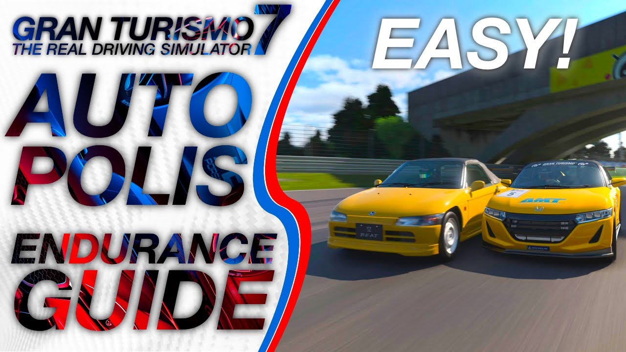 Руководство по гонкам на выносливость GT7 Auto Polis One Hour (Grand Turismo 7 Auto Polis One Hou...