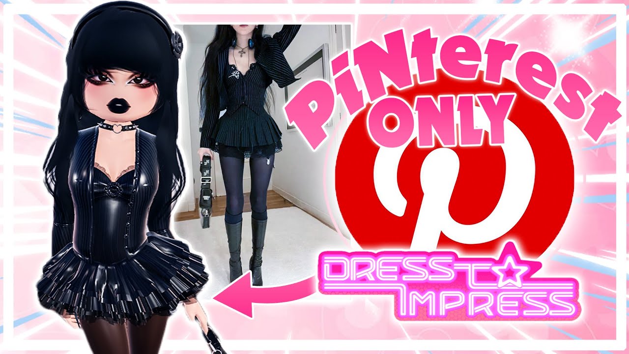 ONLY Using PINTEREST OUTFITS In Dress To Impress! (COMPILATION)