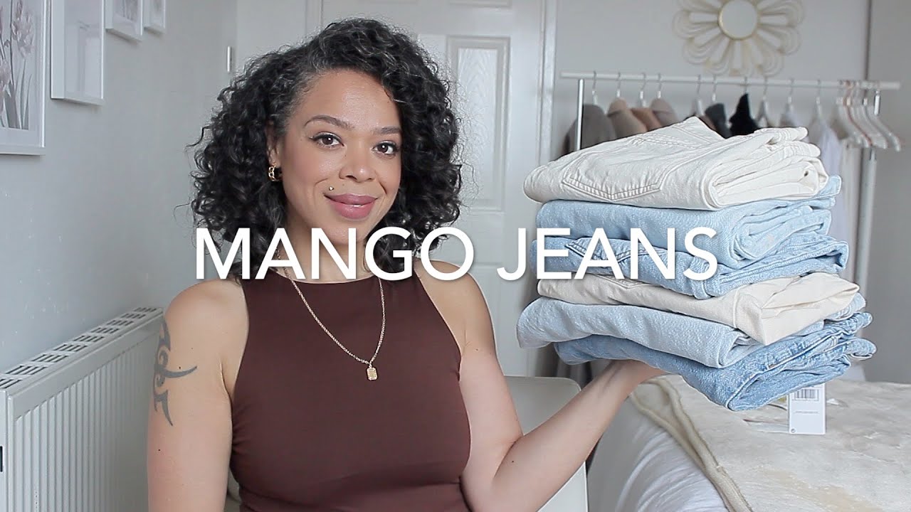 Mango Jeans try on haul | Vilma Martins