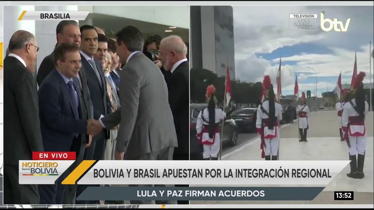 Paz y Lula firman histórico acuerdo en Brasilia y refuerzan la relación bilateral