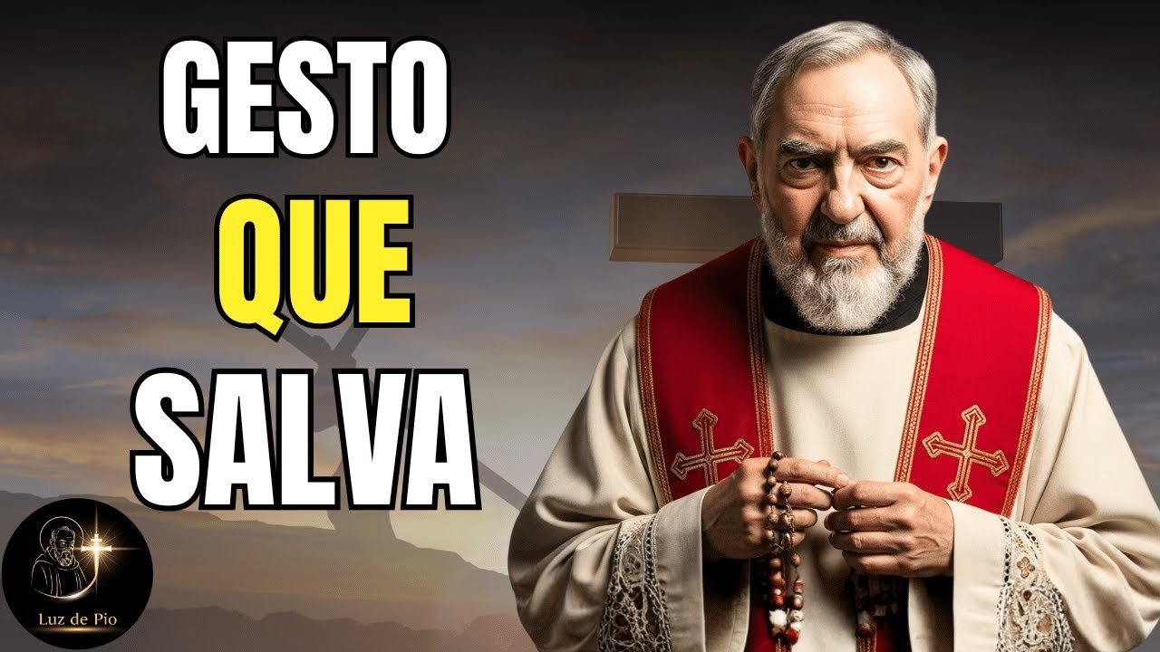 El GESTO Secreto que LIBERA Almas Atormentadas: ¡Padre Pío lo Reveló!
