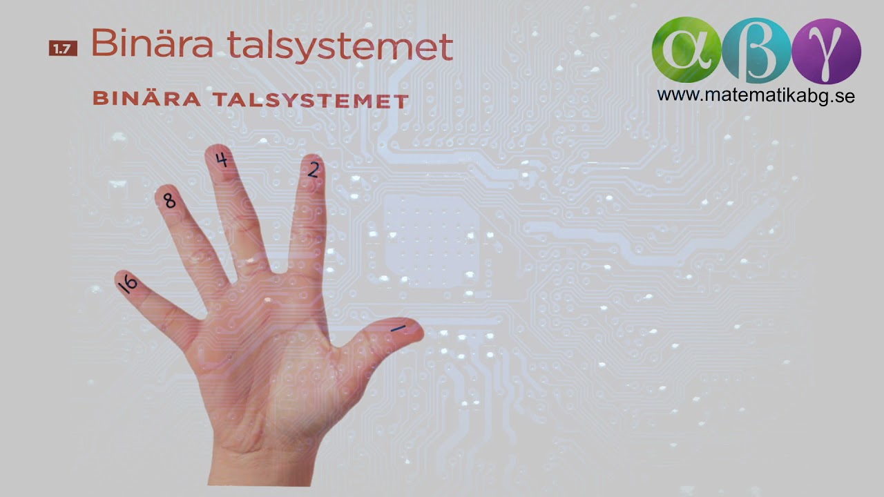 G 1.7 Binära talsystemet ver2