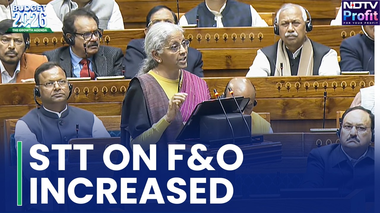 Major Change In STT Announced: FM Sitharaman Hikes STT To 0.15% On F&O Trades