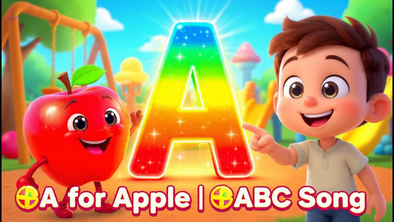 🍰 Sweet ABC Learning Song | Fun Alphabet Song for Little Kids 🍭