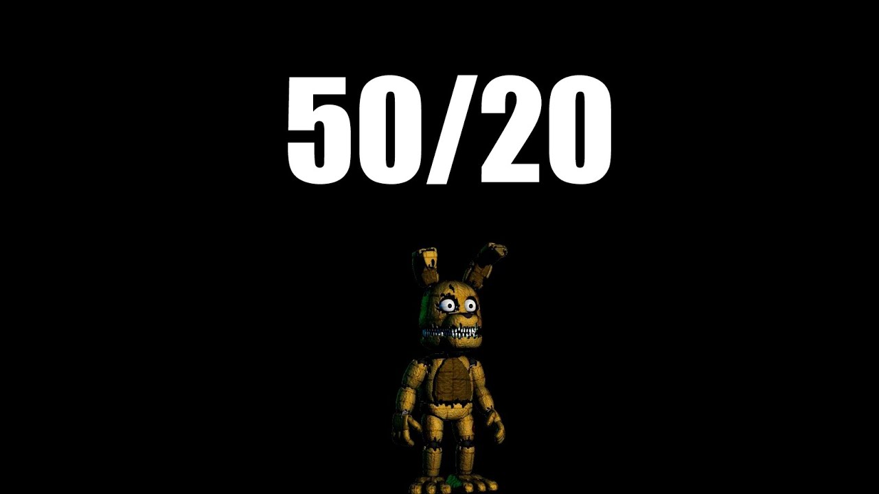 ULTIMATE CUSTOM NIGHT - 50/20 MODE COMPLETED! (18% POWER)