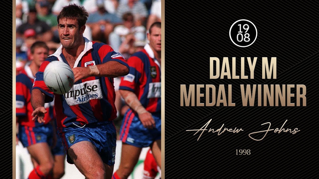 Andrew Johns | 1998 Dally M Winner | NRL Throwback