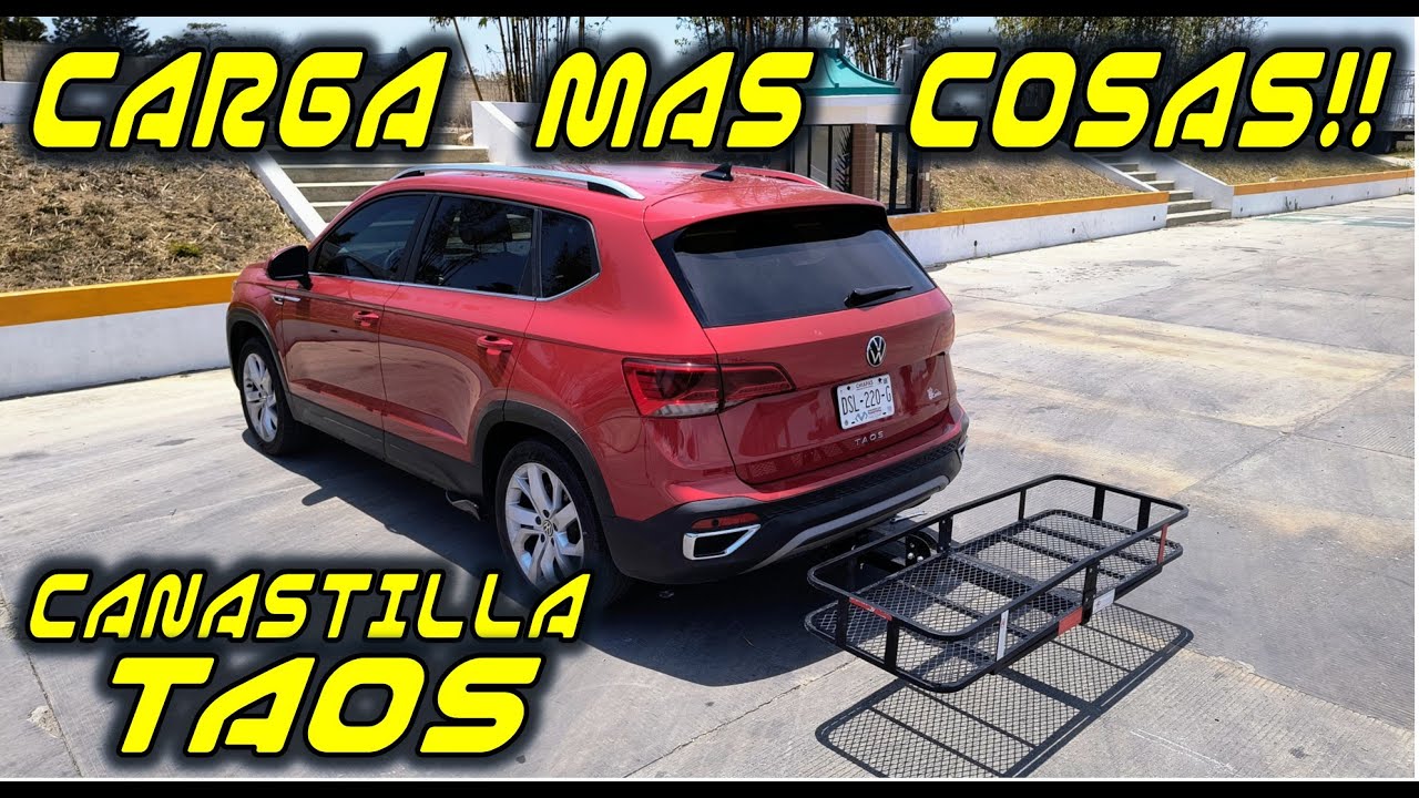 CANASTILLA DE TIRON PARA TAOS || UN ACCESORIO PARA NO MALTARTAR TU CAMIONETA Y VIAJAR CON ESPACIO