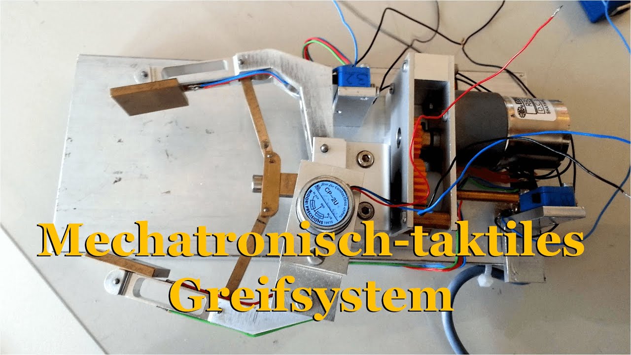 Mechatronisch-taktiles Greifsystem