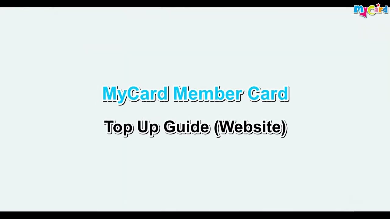 Правила приобретения карты участника программы MyCard и пополнения счета (веб-сайт и приложение)
