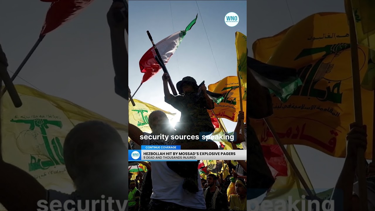 Hezbollah Hit by Mossad’s Explosive Pagers, 9 Dead and Thousands Injured