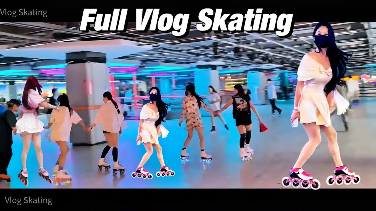Inline Skating Vlog 🛼😍 | Full Skating Stunts & Fun Moments