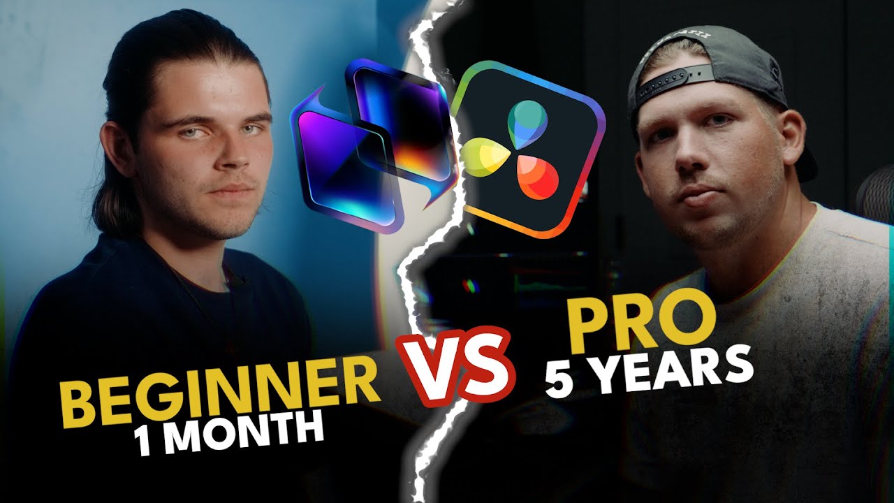 Beginner vs Pro Color Grading Showdown (3 Minute Challenge)