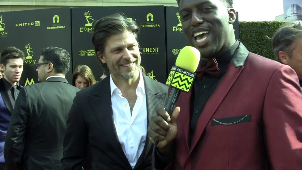 Greg Vaughan at the 2018 Daytime Emmy Award Red Carpet