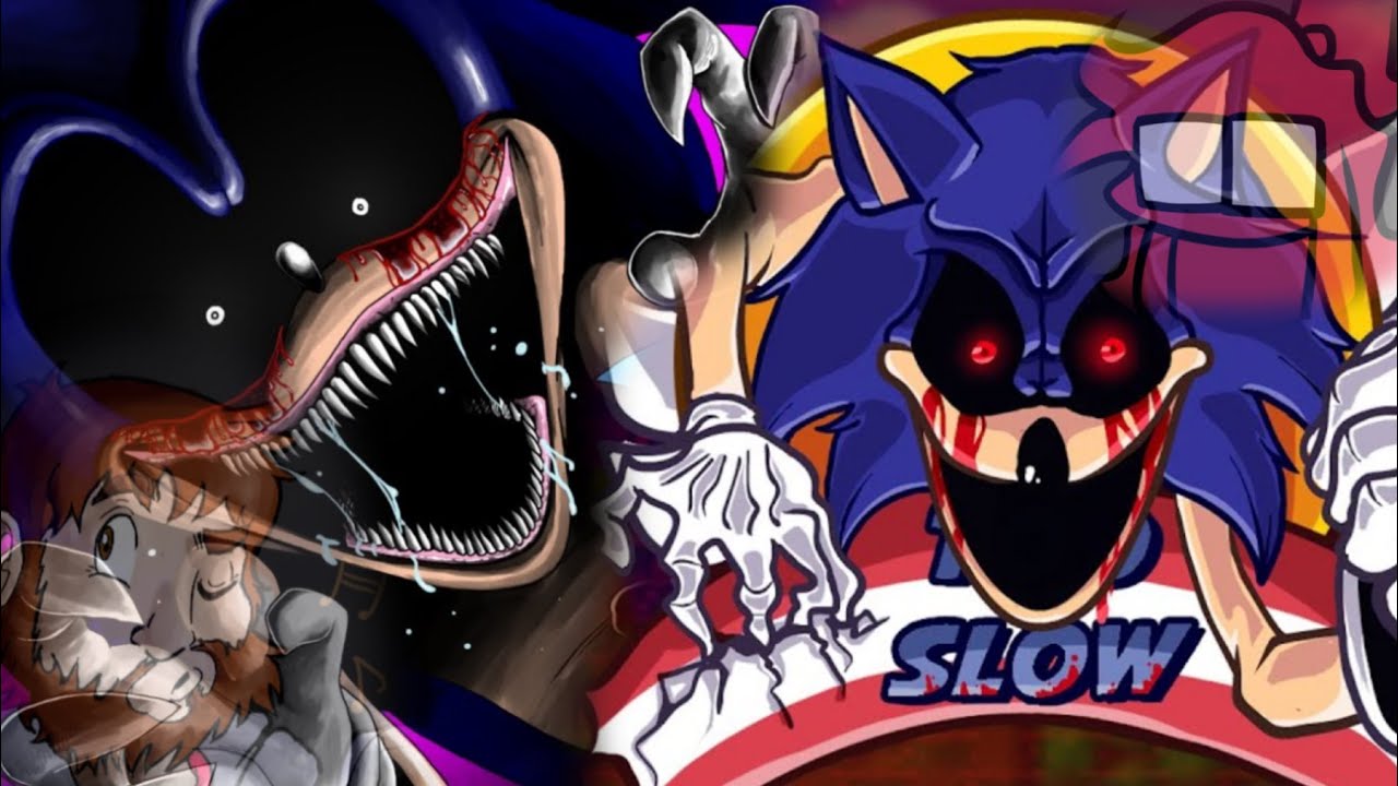 FNF VS Sonic.EXE - Too Slow (Soja Boss Remix + RecD Lyrics) (@chezzarcat Birthday Special)
