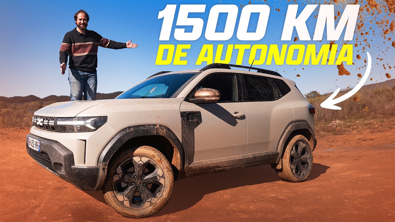 1500 KM SEM PARAR. NINGUÉM tem a motorização do DACIA DUSTER