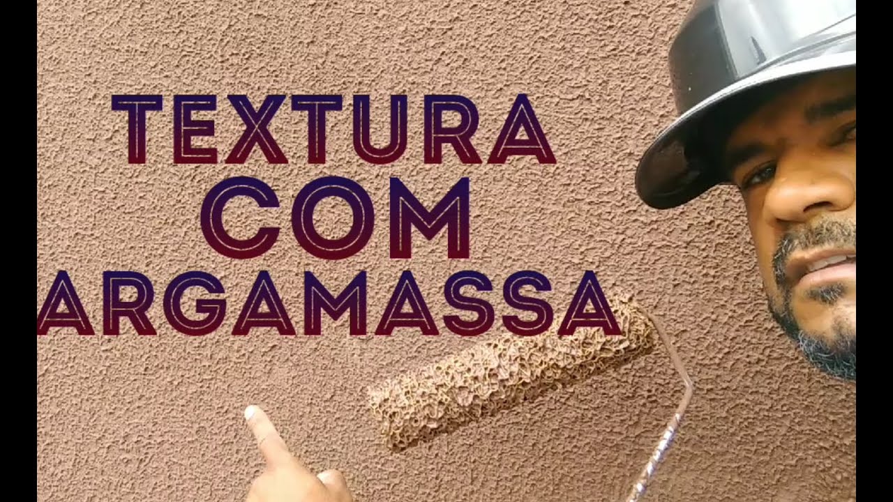 TEXTURA FEITO COM ARGAMASSA E XADREZ, FÁCIL E BARATO.