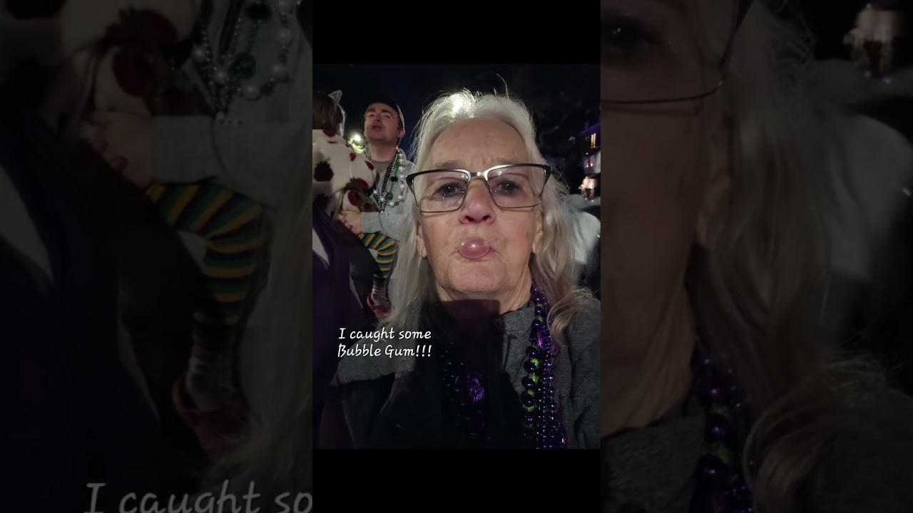 View Mardi Gra parades/ride Canal streetcar/walk Parks & Canal St with Retired Lady Hiker Feb 2026