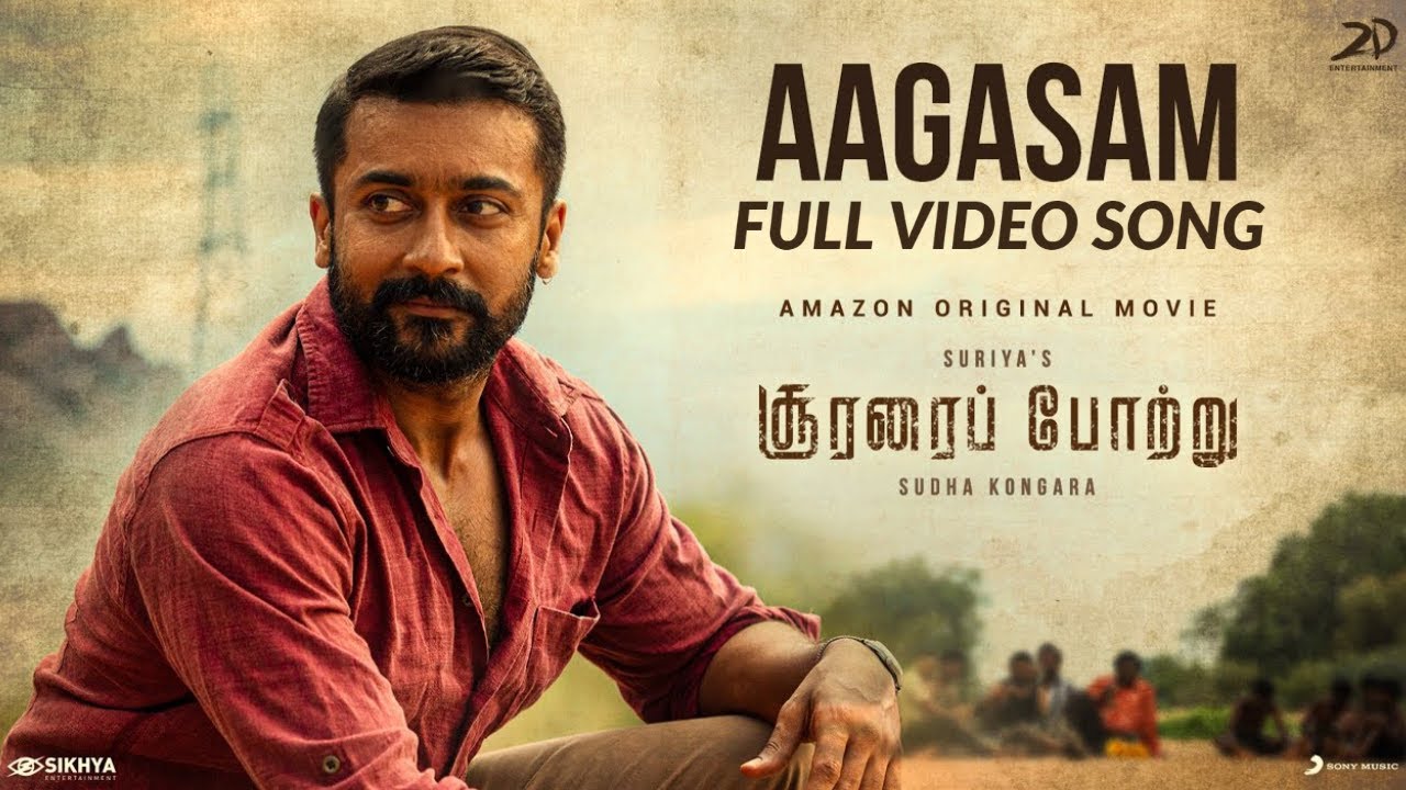 Soorarai Pottru | Aagasam Full video song | Suriya, Aparna | GV Prakash Kumar | Sudha Kongara .