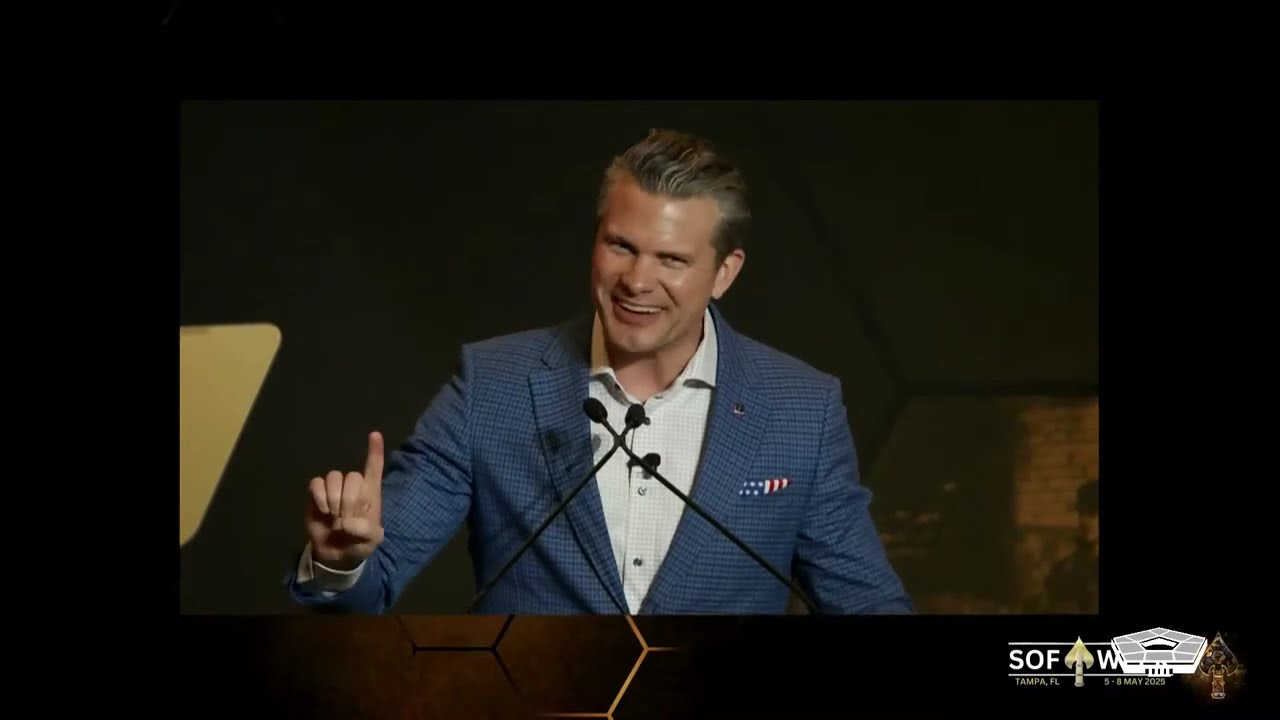 LIVE: SecDef Pete Hegseth delivers keynote address at Special Operations Forces Week in Tampa, Fla.