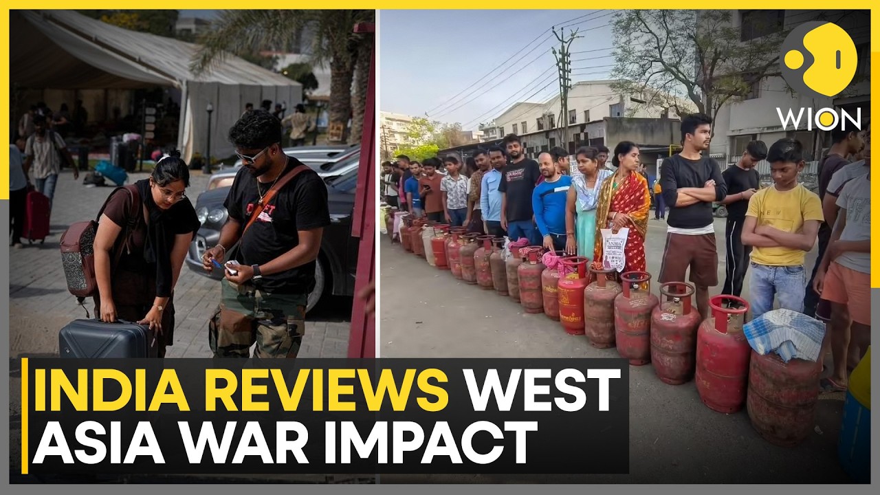 India Reviews Impact of West Asia War, Issues Updates on Key Domestic Sectors | WION