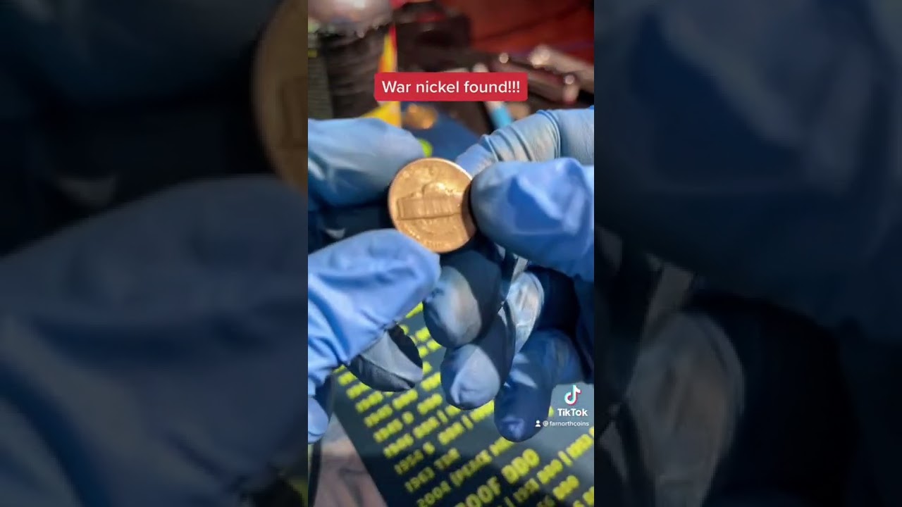 1943 S Jefferson Nickel found while coin roll hunting | War Nickel