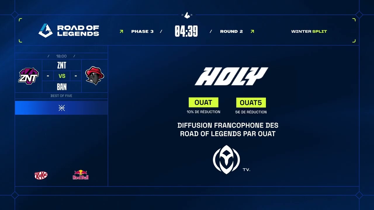 Road Of Legends : Winter Split Playoff - ZNT vs BAN  !shop !holy
