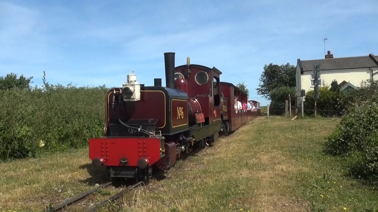 Wells & Walsingham Light Railway from the Lineside.