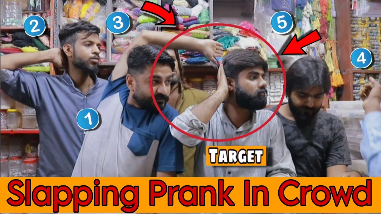 Slapping Prank Went To Far in Crowd || Funny Slapping Prank || Our Entertainment