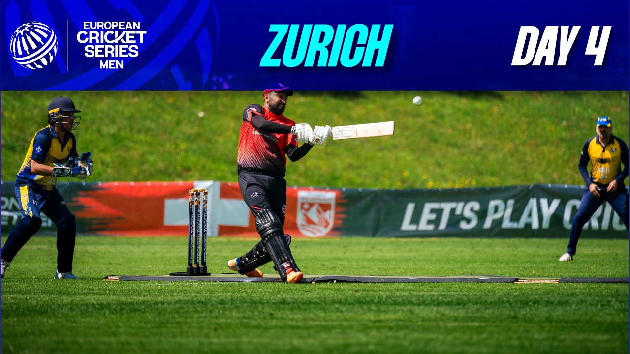 🔴 ECS Switzerland, Zurich | Day 4 | 4 August 2026 | T10 Live Cricket