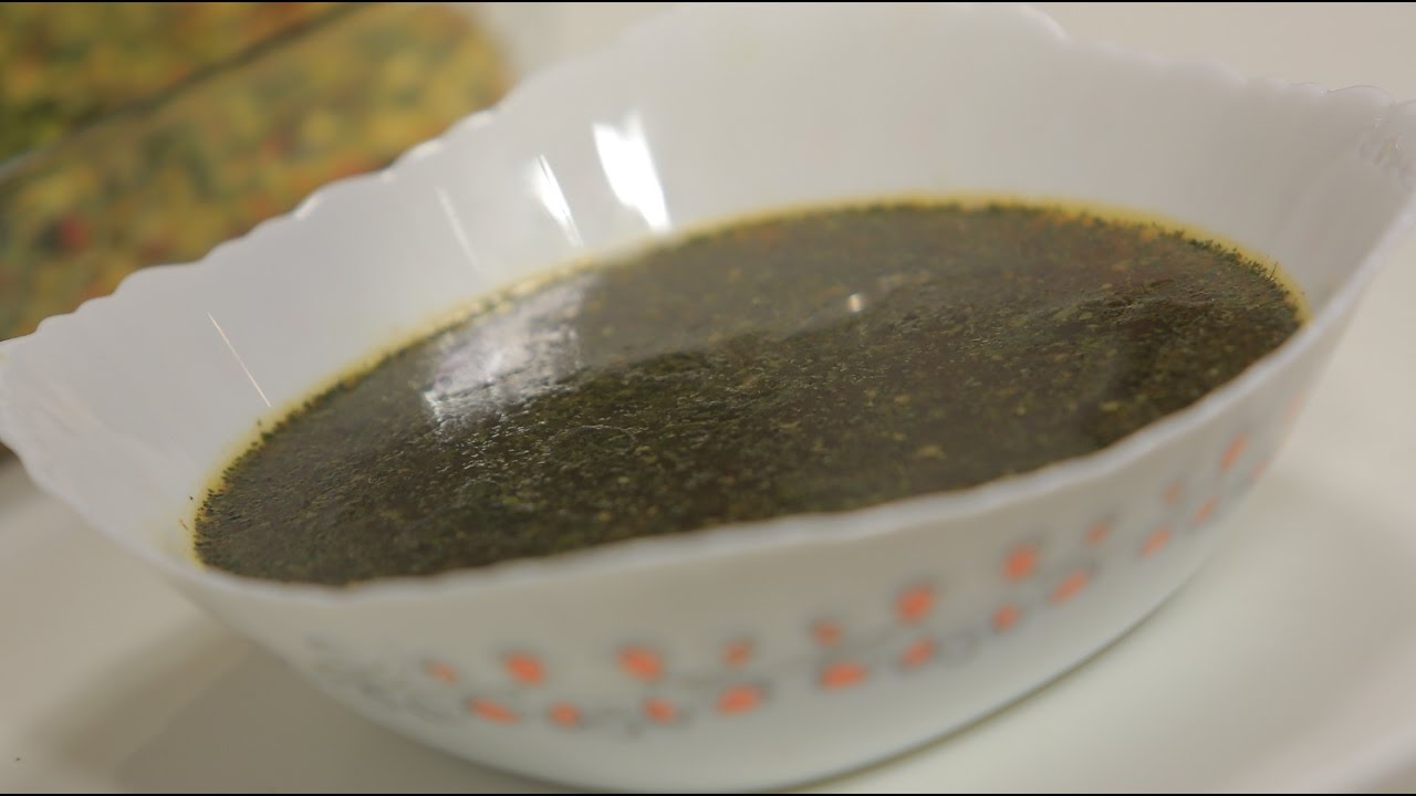 ملوخية ناشفة | نجلاء الشرشابي