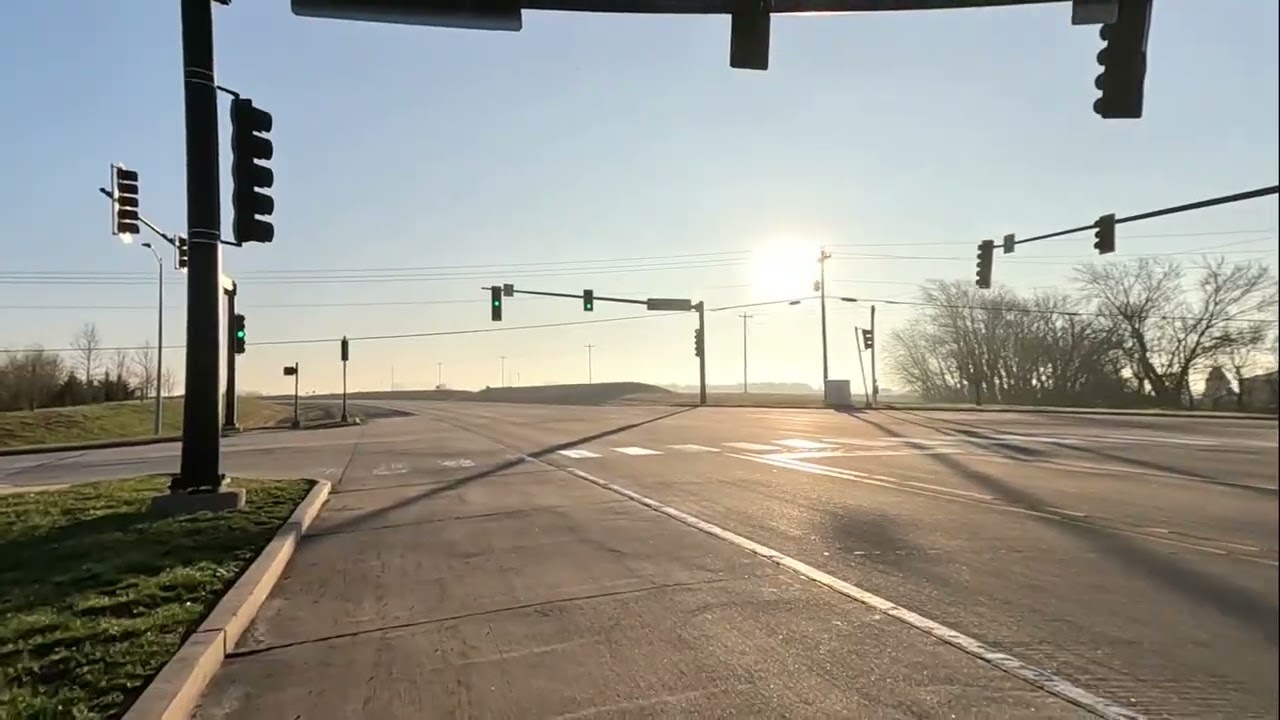 2026.3.b - A cold morning loop along main roads between neighborhoods among the spring bird calls.
