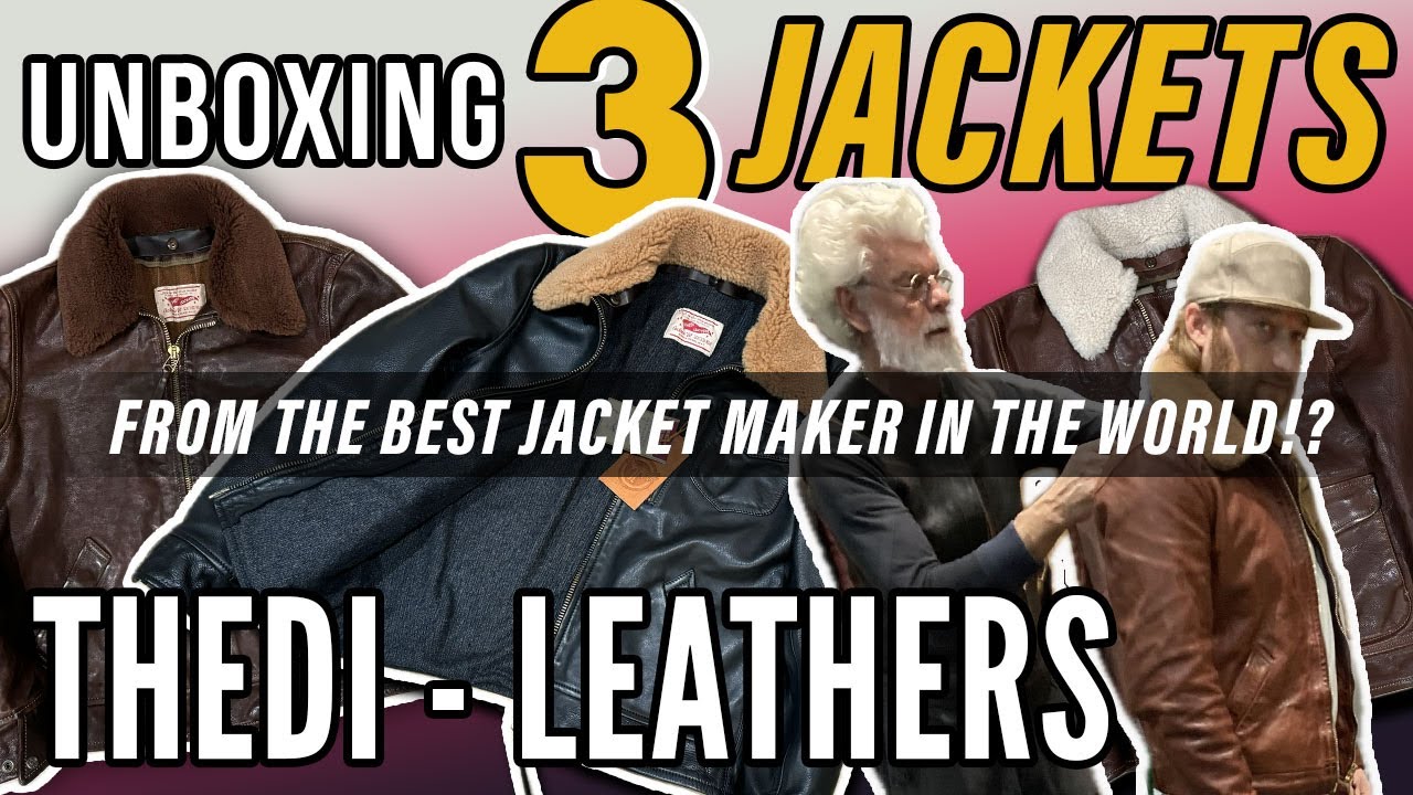 Epic Unboxing: 3 Leather Jackets from Thedi Leathers &ndash; the Best-Kept Secret in the Leather World?