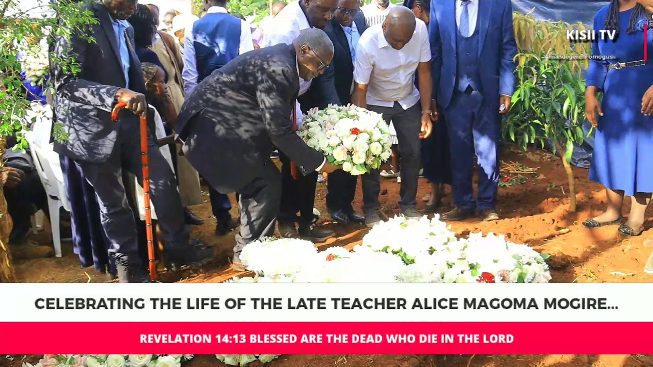 CELEBRATING THE LIFE OF TEACHER ALICE MAGOMA MOGIRE