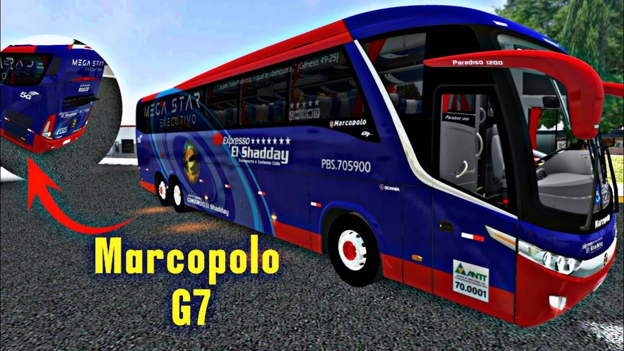 PRÓTON BUS SIMULATOR/MOD[WN-GES] MARCOPOLO G71200/SCANIA K 400