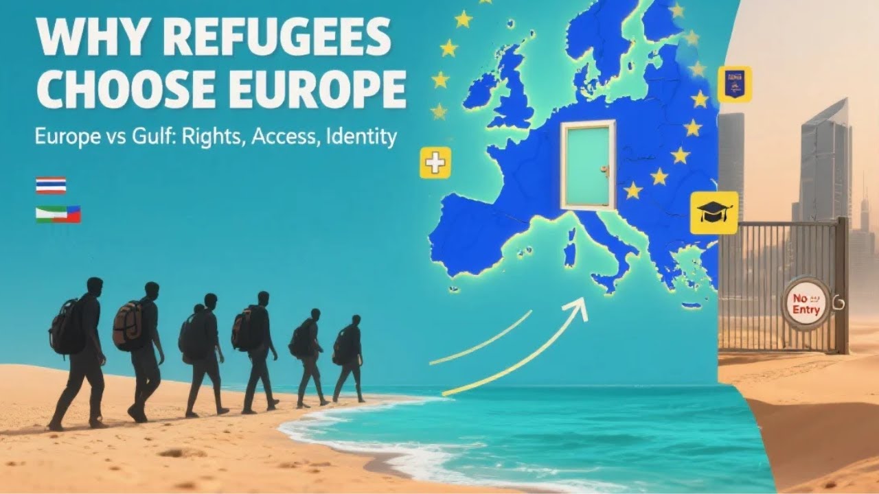Why Do So Many Refugees Choose Europe?