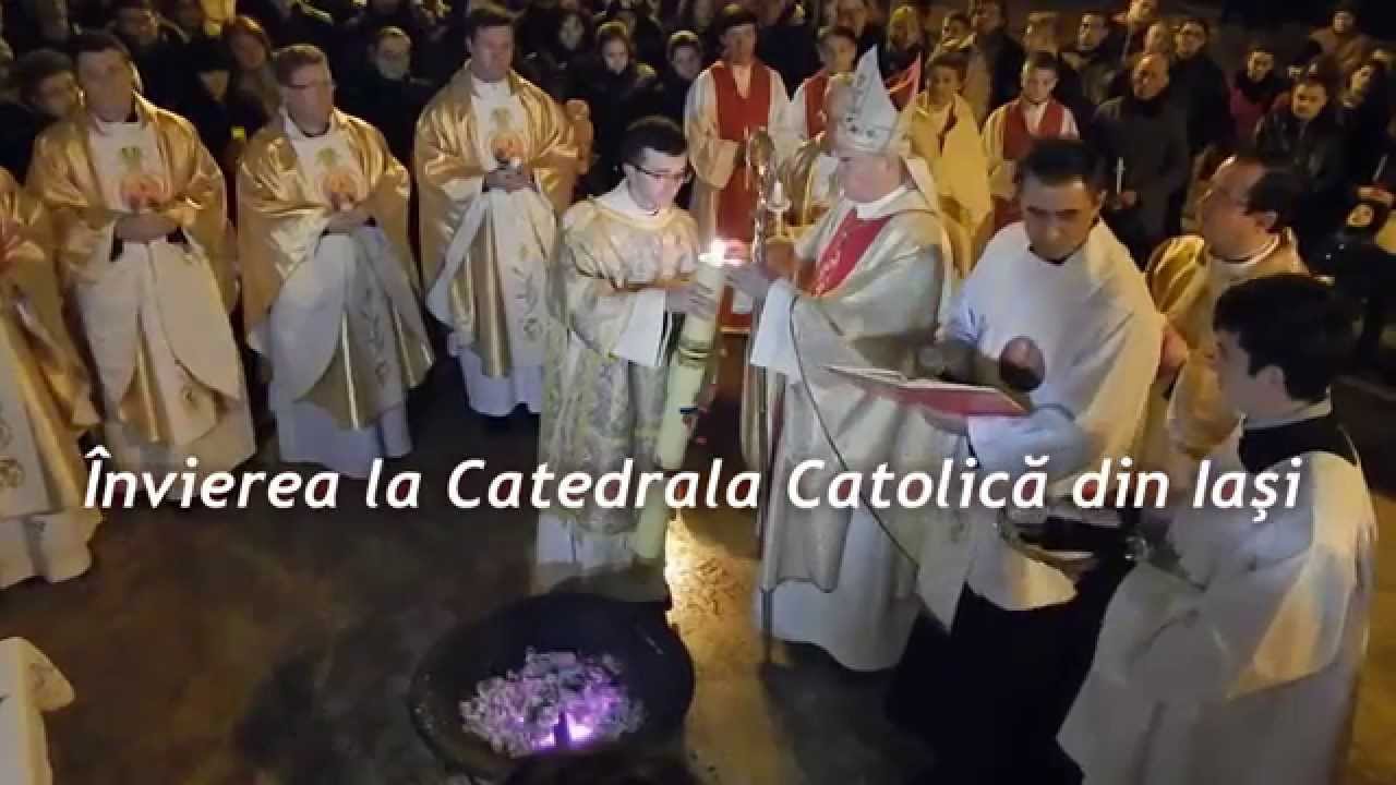Invierea la Catedrala Catolica din Iasi