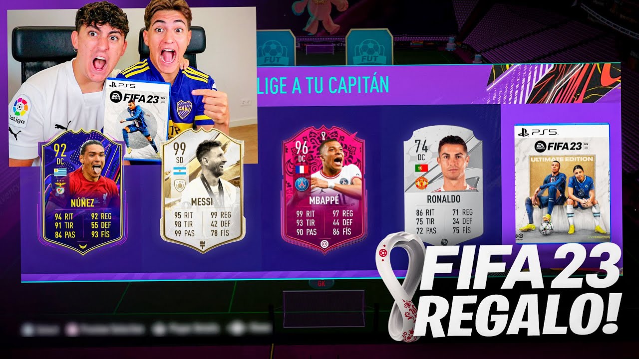 FUT DRAFT SOLO JUGADORES del MUNDIAL QATAR 2022 *regalo FIFA 23 para VOSOTROS*