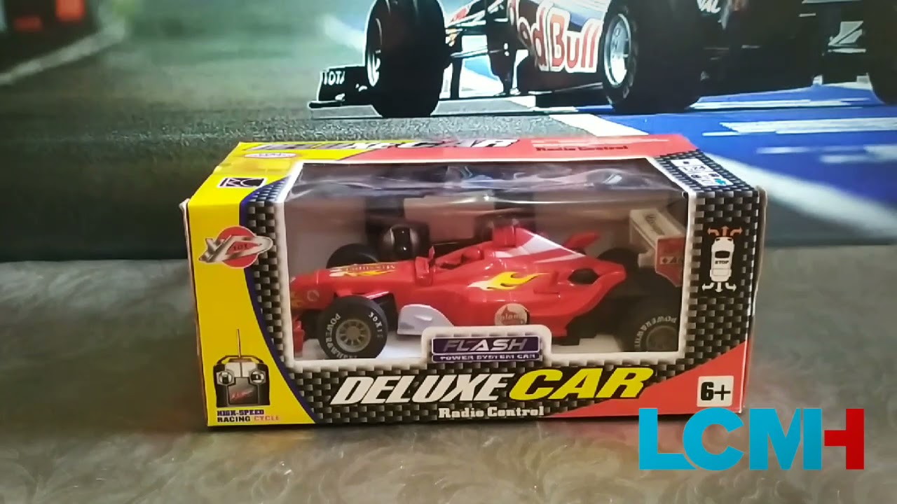 carrinho RC Deluxe Car f&oacute;rmula 1
