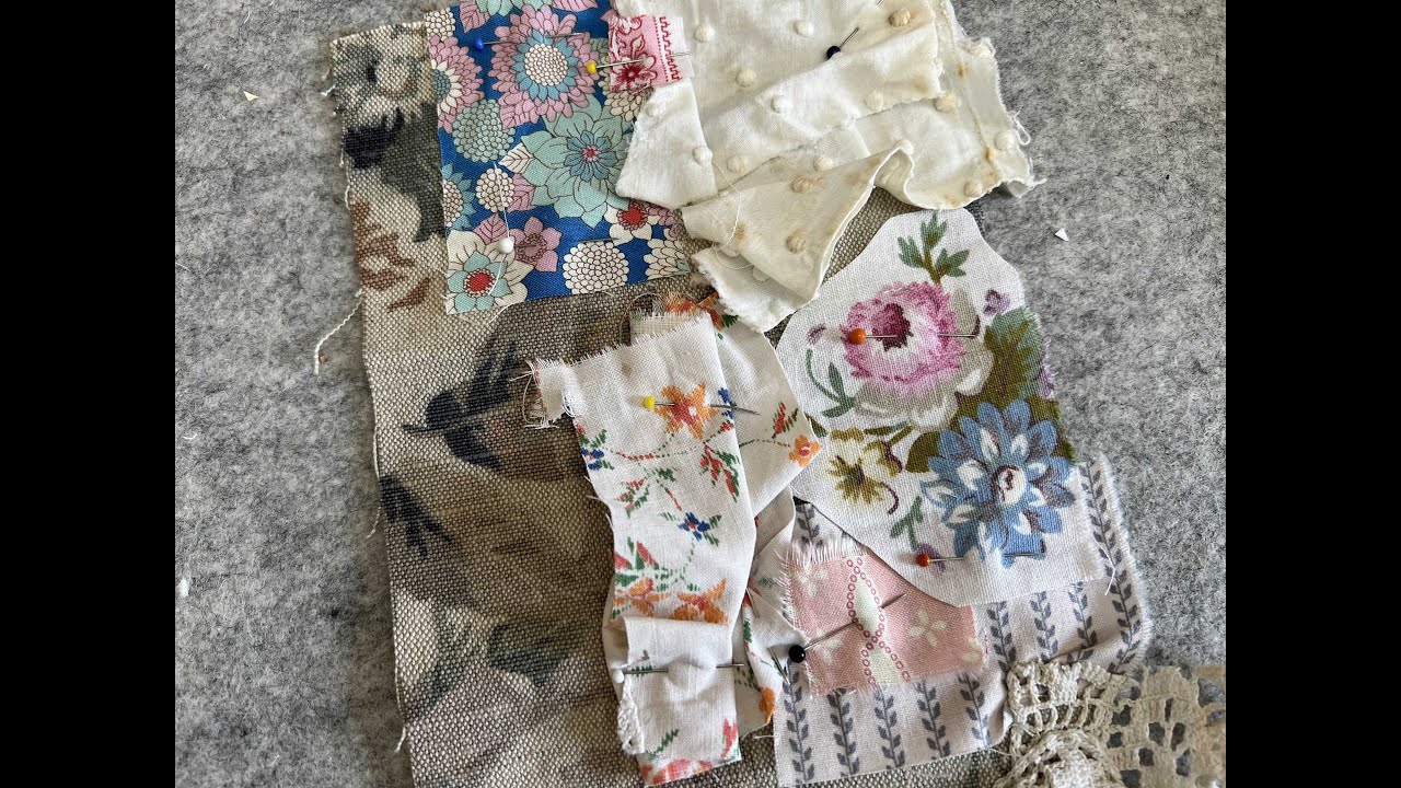 #roxysjournalofstitchery | Month 3 EXTRA EP 37 making a slow stitch piece for my book spine