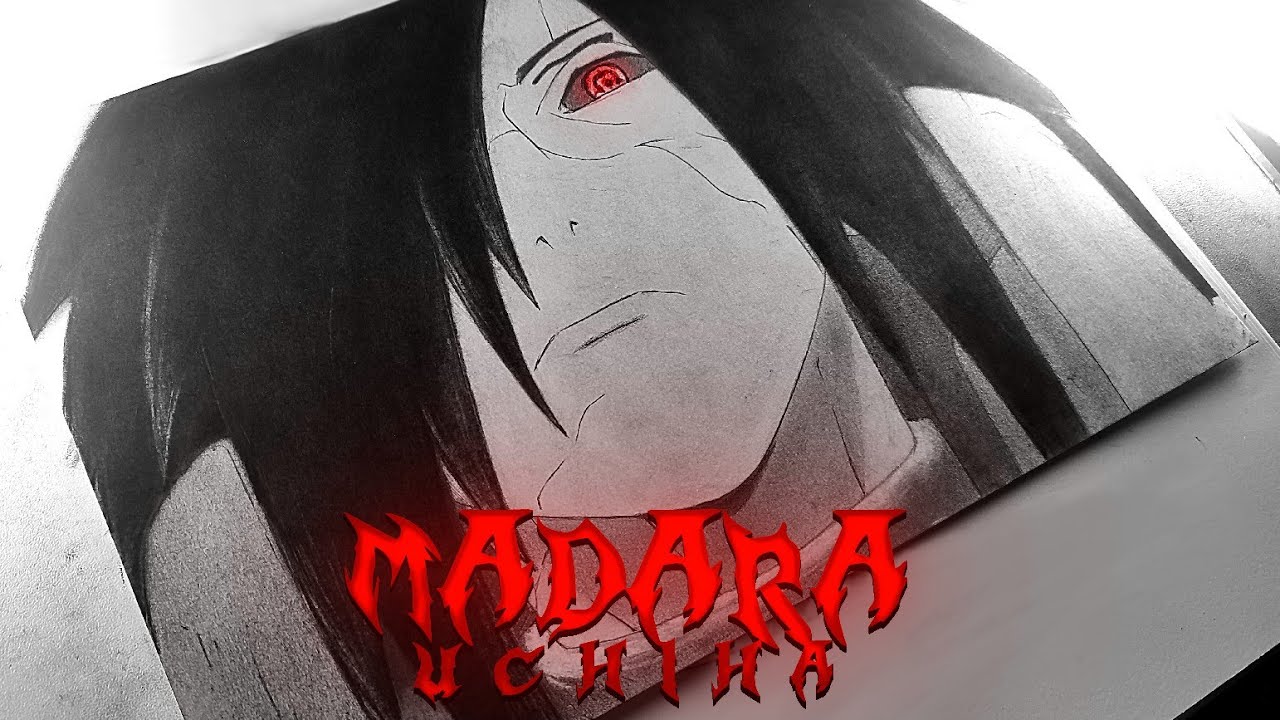 DRAWING OF GHOST OF UCHIHA MADARA UCHIHA🌀| MADARA UCHIHA EDIT | Sujal Art