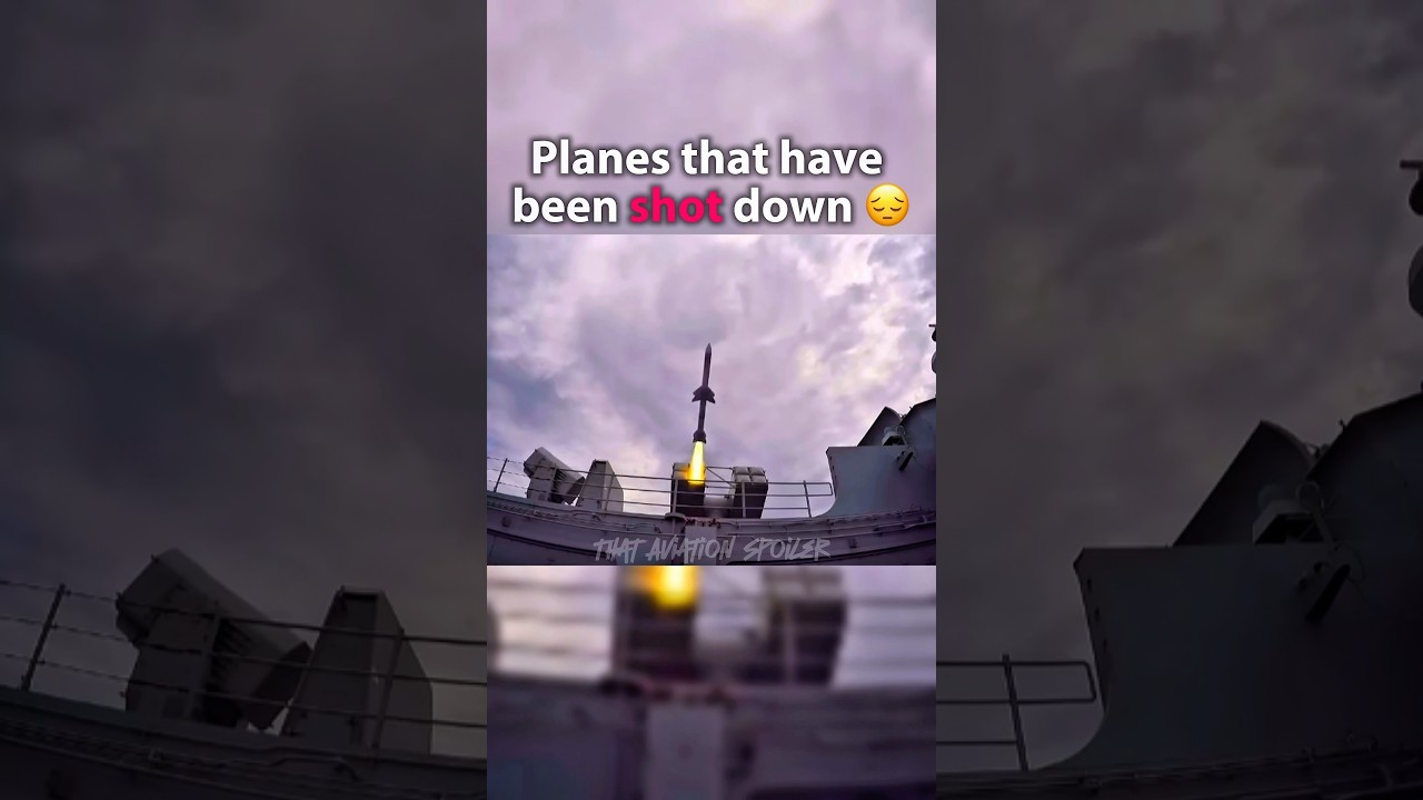Planes that have been shot down 😔 #aviation #avgeek #thataviationspoiler #sad #planecrash #airline