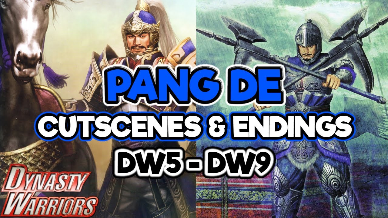 Pang De ALL Cutscenes & Endings - Dynasty Warriors - 4K 60 FPS