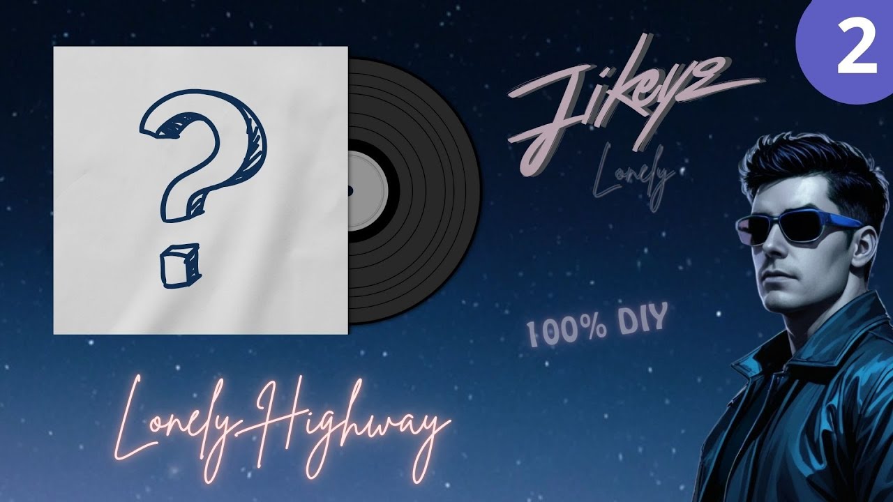 Faire un album/EP SYNTHWAVE 100% solo, de la première note au vinyle 📀 (Lonely Highway)